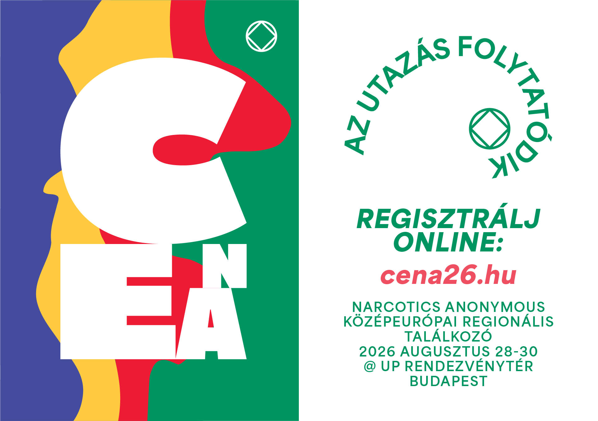 CENA 2026 Online Regisztráció